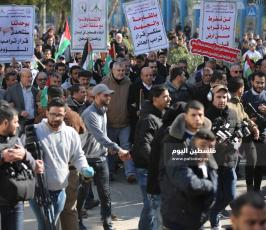 القوى الوطنية والإسلامية تنتفض في غزة ضد صفقة ترامب (6).JPG
