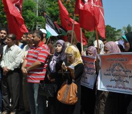 فعاليات التضامنية مع الاسرى المضربين