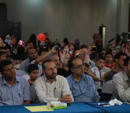 تخريج فوج لبيك يا أقصى في مدرسة الهدى الخاصة بغزة  ‫(29980059)‬ ‫‬