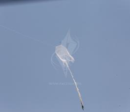طائرة إسرائيلية تحاول ايقاف الطائرات الورقية الحارقة  ‫(1)‬ ‫‬.JPG