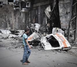 دمار وقصف المنازل2014