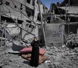 قصف منازل المواطنين فى مدينة بيت حانون2014