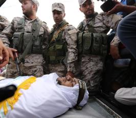 جنازة الشهيد نضال الجعفرى ‫(1)‬