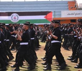 بالصور تخريج 500 ضابط من داخلية غزة بحضور اسماعيل هنية