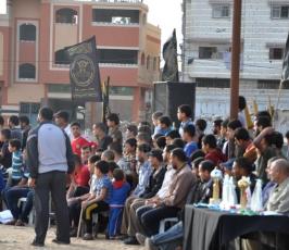 بالصور:رياضية الجهاد بمنطقة الزيتون تنظم بطولة يوم العمال وفاءً للأسرى الأبطال بمشاركة القوى الاسلامية و الوطنية