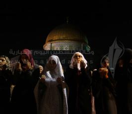 ليلة القدر في المسجد الأقصى المبارك