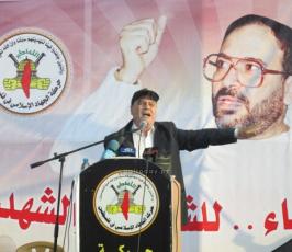 الجهاد الإسلامي –اقليم الوسطى- تحيي ذكرى استشهاد المؤسس فتحي الشقاقي