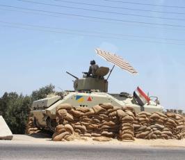 الجيش المصري يستنفر قواته في سيناء لتطهيرها من المسلحين الإرهابيين