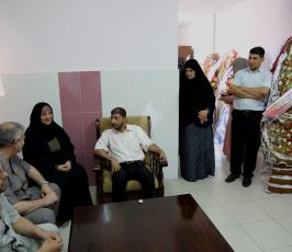 وفد من الجهاد فى زيارة لعائلة الاسير أحمد السكنى ‫(1)‬ ‫‬