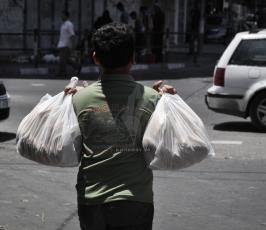 أزمة رغيف الخبز بغزة