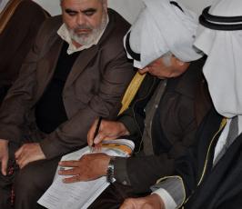 الجهاد ترعى صلحاً عشائرياً بين آل العجلة وأبو عصر في الشجاعية