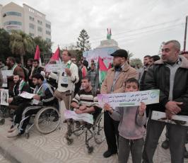  إحياء ذكرى يوم الجريح الفلسطينى فى غزة ‫(30466444)‬ ‫‬