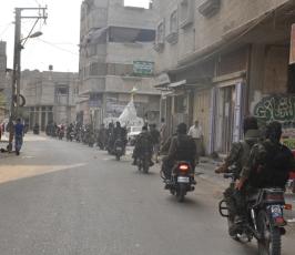 سرايا القدس لواء خان يونس خلال عرض عسكري مهيب