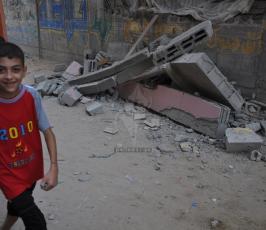 قصف منازل 2014
