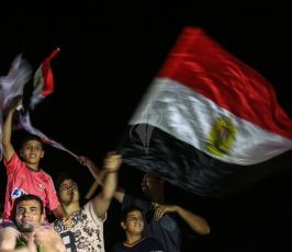 مباراة مصر والكونجو في ميادين غزة ‫(40698371)‬ ‫‬ ‫‬