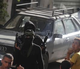 تشييع الشهيد اسلام الطوباسي الذي اغتالته قوات الاحتلال فجر اليوم في مخيم جنين