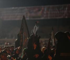 شقائق الرجال خلال مشاركتهن بمهرجان رباط الدم  ‫(29536146)‬ ‫‬