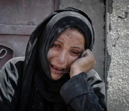 قصف منازل المواطنين فى مدينة بيت حانون2014