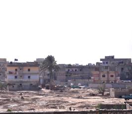 الجيش المصرى يواصل تفجير البيوت على الحدود مع قطاع غزة