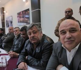  حوار صحفي مفتوح نظمه التجمع الإعلامي للحديث حول المستجدات الفلسطينية الأخيرة ‫(1)‬ ‫‬