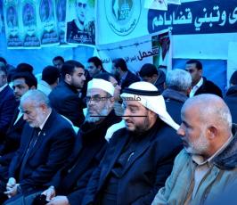 أطفال يتضامنون مع الأسرى