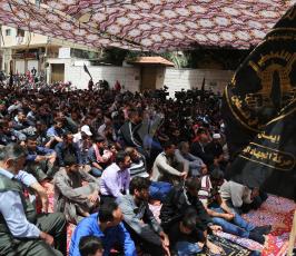  صلاة الجمعة امام مقر الصليب الاحمر بغزة تضامنا مع الاسرى في سجون الاحتلال ‫(39649814)‬ ‫‬