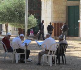 مستوطنون يقتحمون باحات المسجد الأقصى
