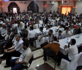 الرابطة الإسلامية تقيم مهرجان "فوج القدس" لتكريم المتفوقين في الثانوية العامة
