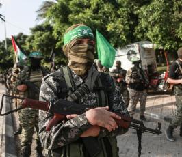 مسير عسكري لفصائل المقاومة نصرة الى الاقصى بغزة ‫(38404618)‬ ‫‬