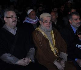 بالصور:سرايا القدس لواء غزة تكرم عوائل شهداء مسجد صلاح الدين ا بحي الزيتون
