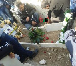 جماهير غفيرة في وداع الإستشهادي من سرايا القدس راغب جرادات في جنين
