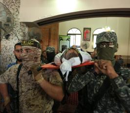 جنازة الشهيد القائد رائد الحرازين ‫(30322588)‬ ‫‬