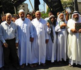 الجهاد يخرج بمسيرات حاشدة تجوب شوارع قطاع غزة تنديداً للإساءة للنبى الكريم