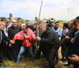  الذكرى الـ40 ليوم الأرض فى شمال قطاع غزة (5)