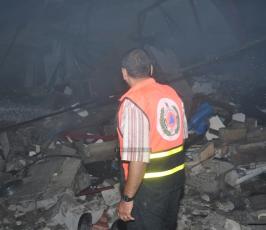 قصف منزل 2014