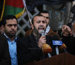 وقفة للجهاد الإسلامي ومهجة القدس بغزة تضامناً مع الأسرى  (14).JPG