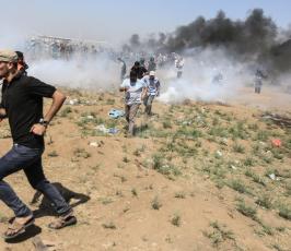 مليونية القدس في يوم القدس العالمي وذكرى النكسة 51 على حدود غزة1 ‫(41353769)‬ ‫‬.JPG