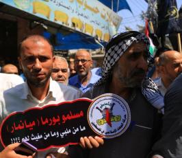 مسيرة حاشدة لحركة الجهاد بغزة تطالب بإنهاء الانقسام وتحقيق الوحدة ‫(38404634)‬ ‫‬