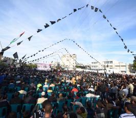 مهرجان الوفاء للشقاقي والشهداء في رفح