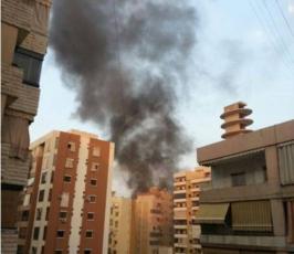 بالصور : قتلى وجرحى في انفجار الضاحية الجنوبية بيروت