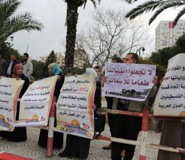 اعتصام اللاجئين السوريين للمطالبة بحقوقهم (4)