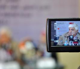 مركز الدوحة ينظم مؤتمراً حول الانتهاكات ضد الصحفيين الفلسطينين