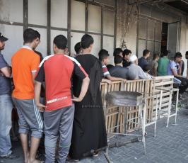 أزمة رغيف الخبز بغزة