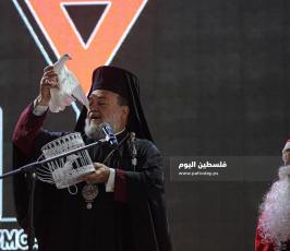 اضاءة شجرة الميلاد بغزة (8).JPG