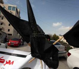 خاص فلسطين اليوم..اعتصام لأهالي الأسرى امام مقر الصليب الاحمر في رام الله