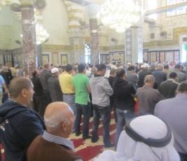 تواجد فلسطينى مكثف في المسجد الاقصى للتصدي للمستوطنين