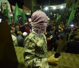 مسيرة مشتركة لحركتى الجهاد وحماس فى رفح دعماُ لإنتفاضة القدس ‫(30925199)‬ ‫‬