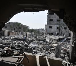قصف منازل 2014