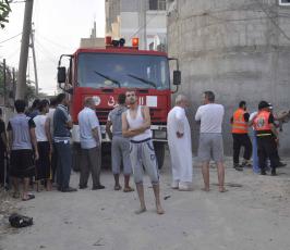 الطائرات الصهيونية لا زالت تواصل قصفها لمنازل المدنيين الفلسطينيين في خانيونس