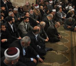 بالصور:غزة تودع العلامة المفتي عبدالكريم الكحلوت